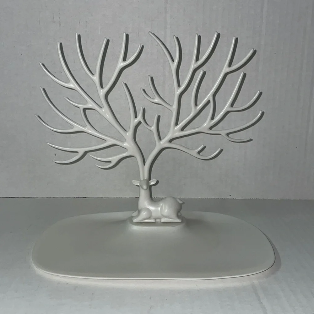 Vermkrey Deer Jewelry Holder / Organizer - White - OS